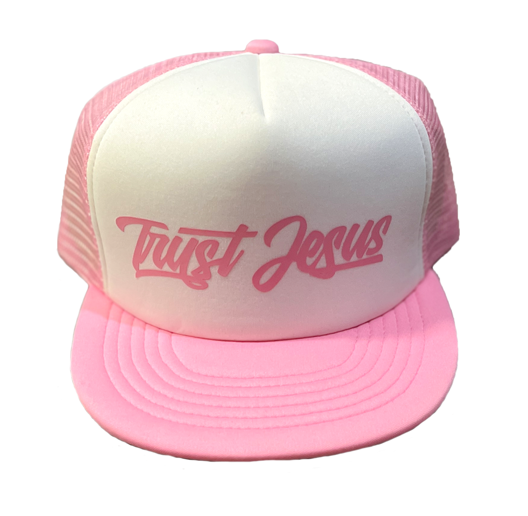 TRUST JESUS PINK T-SHIRT